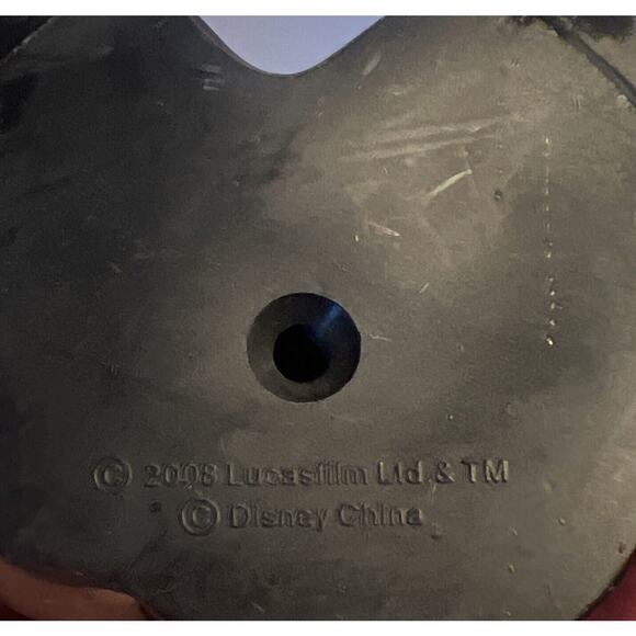 2008 Star Wars Rubber Bath Toys Complete Set of 7 Characters With Tote Disney - Picture 10 of 11